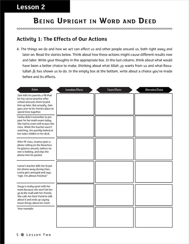 IQra' Wise (Weekend Islamic School Excellence) Workbook: Grade Seven