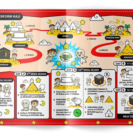 5 Pillars Activity Booklet Collection | 5 Islamic Activity Booklets for Kids