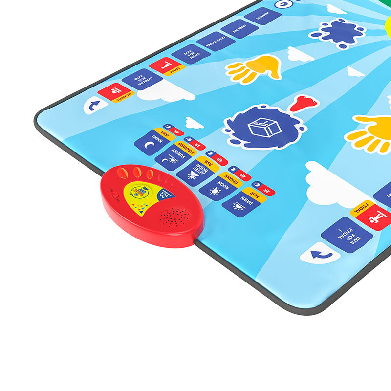 Salah Mat (Original, Blue Interactive Kids Prayer Mat) Returned