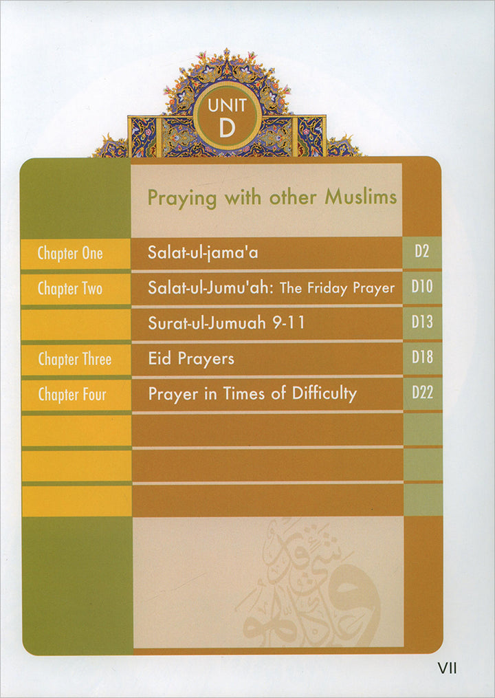 Learning Islam Textbook: Level 2 (8th Grade, Weekend/International Edition)