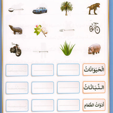 The Integrated Foundation: Volume 5 (Alphabet Picture Dictionary) التأسيس المتكامل: كتاب معجم صور الحروف