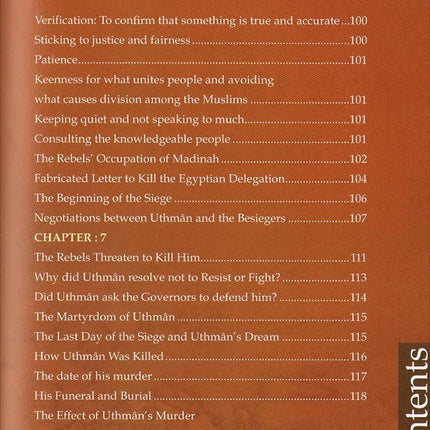 History of Islam - Uthman ibn Affan (R): Volume 3