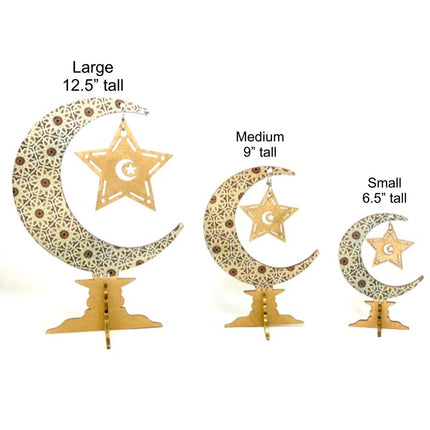 Cream Arabesque Moon