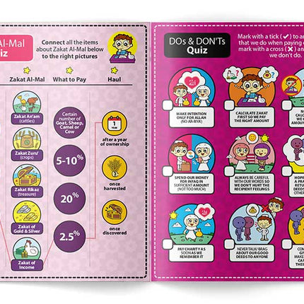 5 Pillars Activity Booklet Collection | 5 Islamic Activity Booklets for Kids