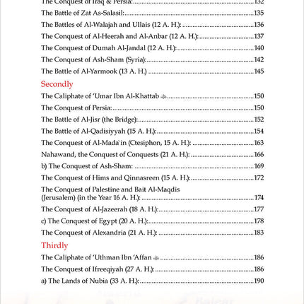 Islamic Conquests Throughout The Ages by Dr Abdul Aziz Ibn Ibraheem Al Omary