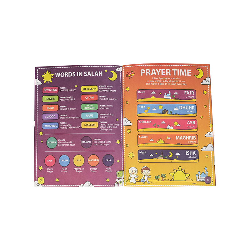 Salah Mat (Original, Pink Interactive Kids Prayer Mat)
