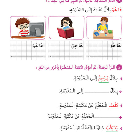 Al-Amal Series – Interactive Digital Learning: Level 2 (Reading, Writing, Expression & Exercises) سلسلة الأمل