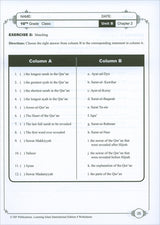 Learning Islam Workbook: Level 4 (10th Grade, Weekend/International Edition