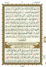 Al-Qaidah An-Noraniah implementation: Last Tenth of the Holy Qur'an with Suratul-Fatihah for Beginners (Small Book) (South Asian Script)