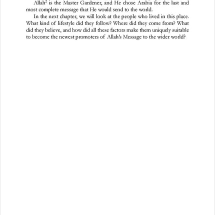 Even the Clouds Spread Shade for Him: The Story of Prophet Muhammad (PBUH)