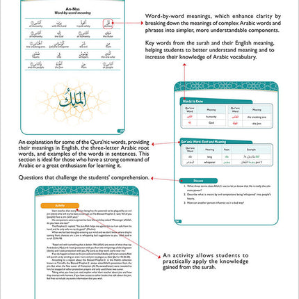 A Student's First Guide to Juz 'Amma (With Transliteration & Word Meaning)