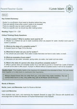 I Love Islam Teacher/Parent Guide: Level 3