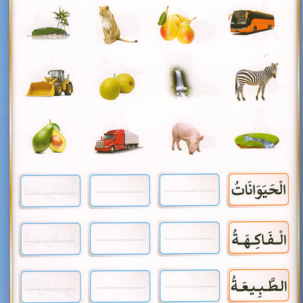 The Integrated Foundation: Volume 5 (Alphabet Picture Dictionary) التأسيس المتكامل: كتاب معجم صور الحروف