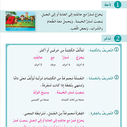 I Love and Learn the Arabic Language Workbook: Level 4