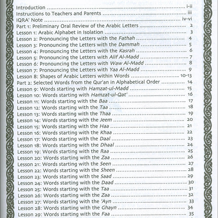 Let's Read and Write Arabic: Book One