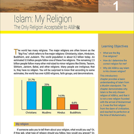 The Message of Islam Textbook: Level 4