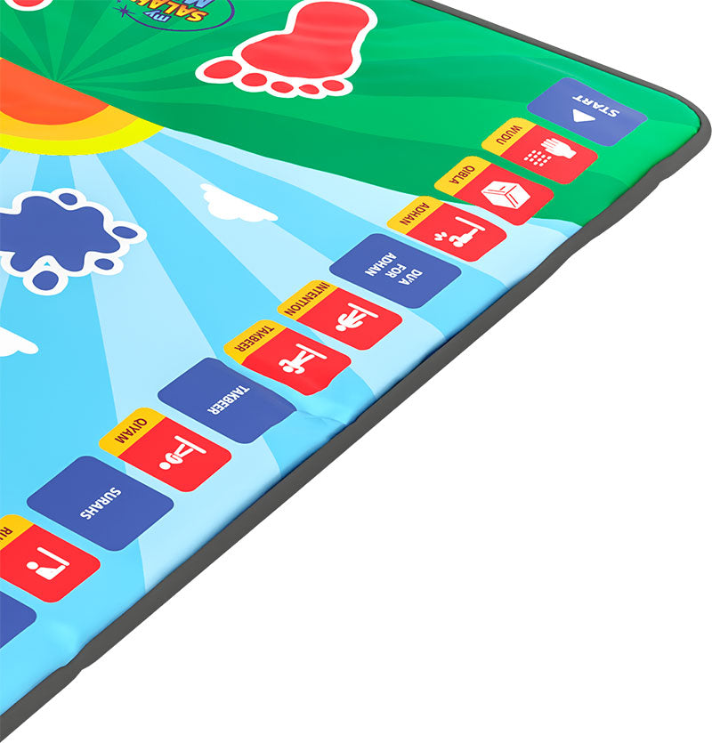Salah Mat (Original, Blue Interactive Kids Prayer Mat) Returned