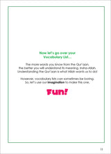 Tafseer & Arabic Workbook: ( Suratul-Insaan & The Pattern of Pairs ) سورة الانسان