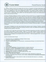 I Love Islam Teacher/Parent Guide: Level 5 (International Edition)