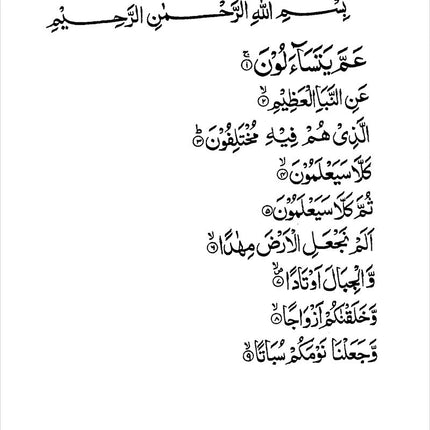 The Holy Qur'an for Kids - Juz 'Amma - by Yahiya Emerick