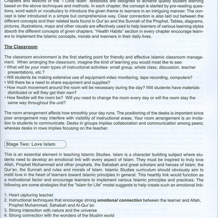 I Love Islam Teacher/Parent Guide: Level 5 (International Edition)