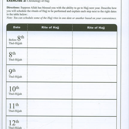 Learning Islam Workbook: Level 5 (11th Grade, Weekend/International Edition)