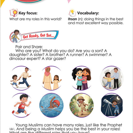 Growing with Islam - Noorart Islamic Studies: Grade 2