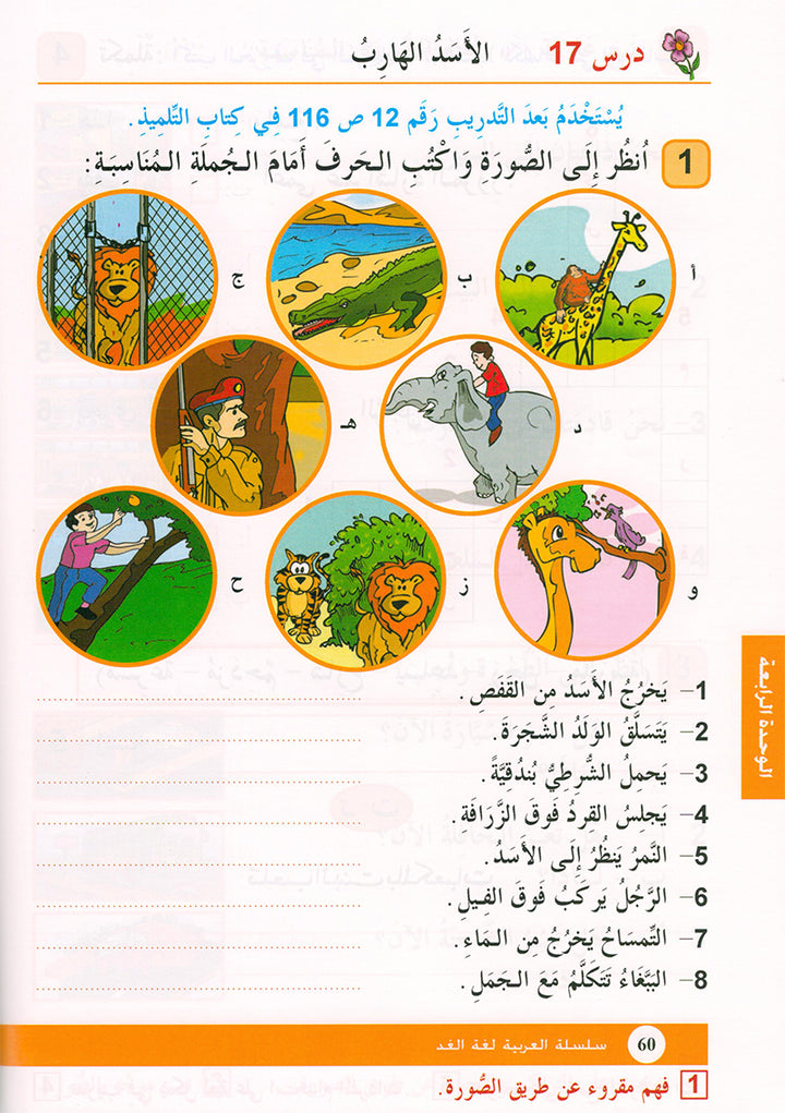 Arabic is the Language of Tomorrow: Workbook Level 2 العربية لغة الغد