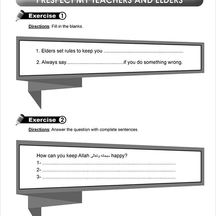 I Love Islam Workbook: Level 2 (Second Edition)