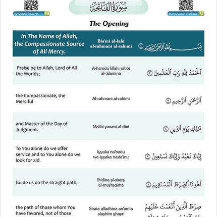 A Student's First Guide to Juz 'Amma (With Transliteration & Word Meaning)