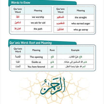 A Student's First Guide to Juz 'Amma (With Transliteration & Word Meaning)