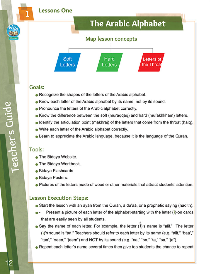Bidaya Teacher's Guide سلسلة بداية - كتاب المعلم