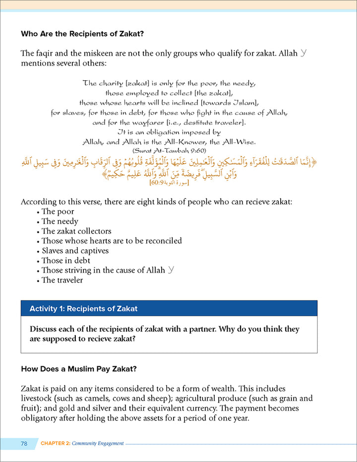 Health and Wellness - from an Islamic Perspective, Level 1