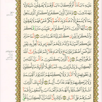 Al-Qaida Al-Nouraniyah and its Applications to Al-Zahra' Al-Oula (Surat Al-Baqarah, Size: 8.25" X 11.25")