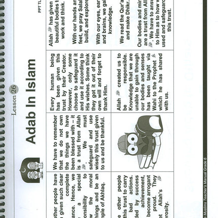 We Are Muslim Teacher's Manual: Grade 6 (Spiral Binding)