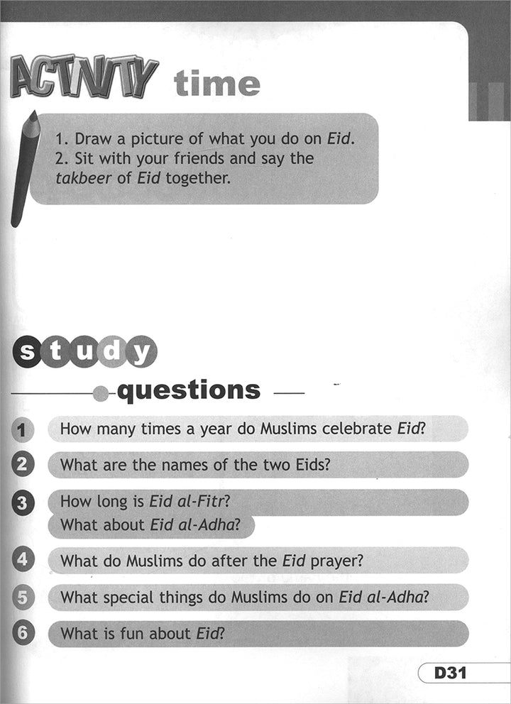 I Love Islam Textbook: Level 1