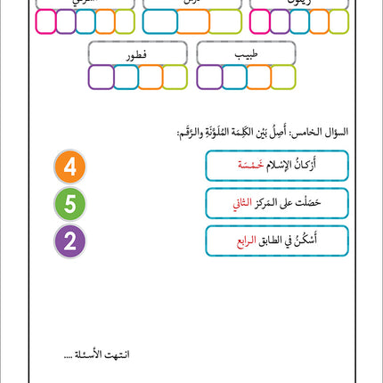 Noor Al-Arabiya Teacher Guide: Level 2 نور العربية