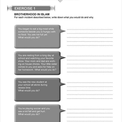 I Love Islam Workbook: Level 4 (Second Edition)