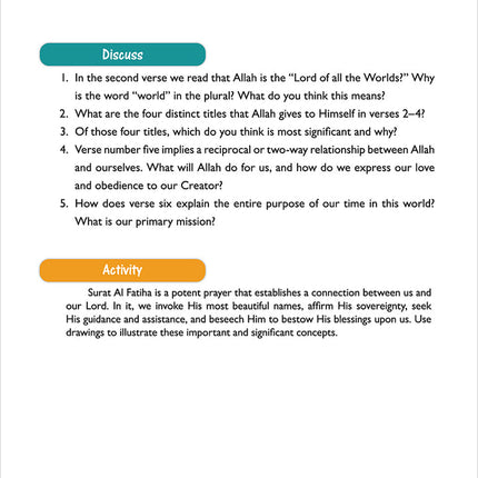 A Student's First Guide to Juz 'Amma (With Transliteration & Word Meaning)