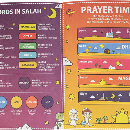 My Salah Mat for Kids - Smart interactive Prayer Mat for learning Salah, Surah, Wudu and Duas - Islamic prayer mat with 10 languages, Salah Translation, 25 Touch Keys and padded mat for Kids 3+ (Blue) (Returned: Like New)