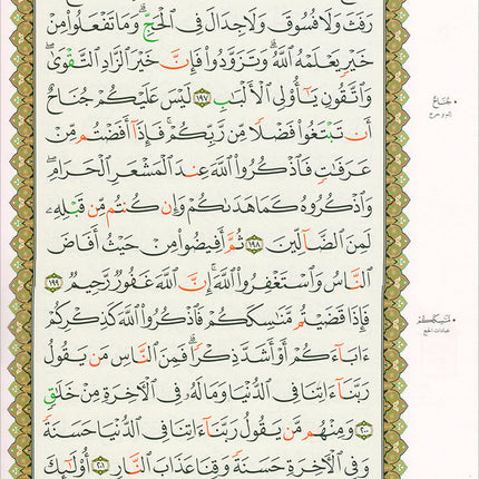 Al-Qaida Al-Nouraniyah and its Applications to Al-Zahraween (Surat Al-Baqarah and Al-Imran, Size: 11.2" X 8.2")