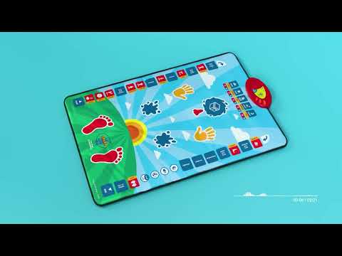 Salah Mat (Original, Pink Interactive Kids Prayer Mat)