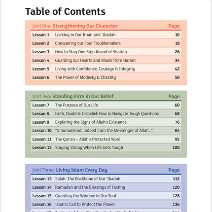 IQra' Wise (Weekend Islamic School Excellence) Textbook: Grade Eight