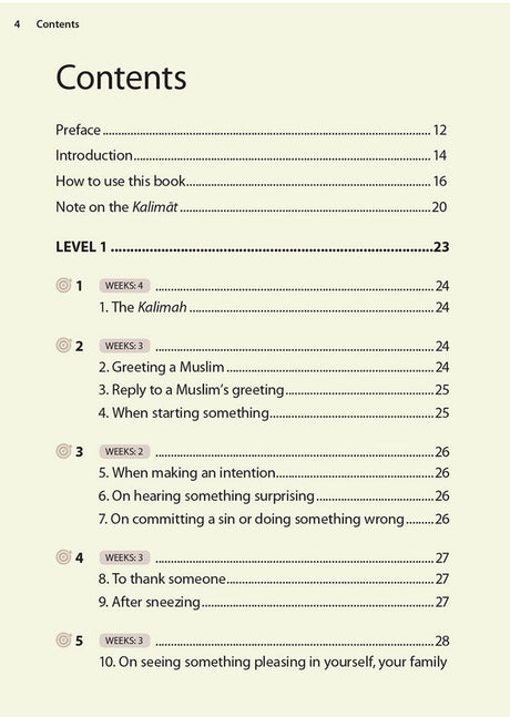 Essential Du'a's & Surahs: Book 1 (Madinah script)