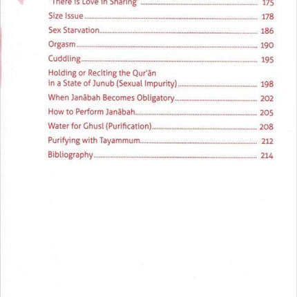 Halal Intimacy from the Islamic Perspective (Colors May Vary)