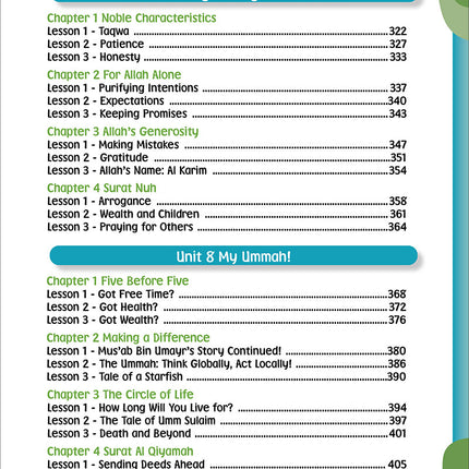 Growing with Islam - Noorart Islamic Studies: Grade 5