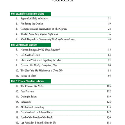 Weekend Learning Islamic Studies: Level 9