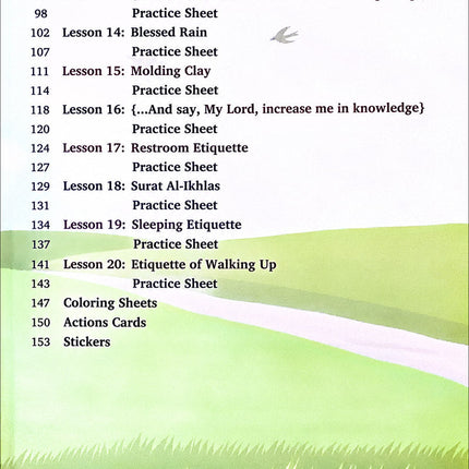 Kalimah Tayibah Workbook: Level 1 (English Edition)