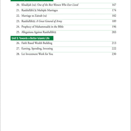 Weekend Learning Islamic Studies: Level 9