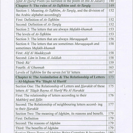 The Enlightenment - Tajweed Rules (English)